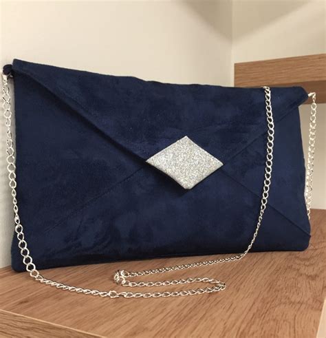 navy clutch bag uk|navy blue bag for wedding.